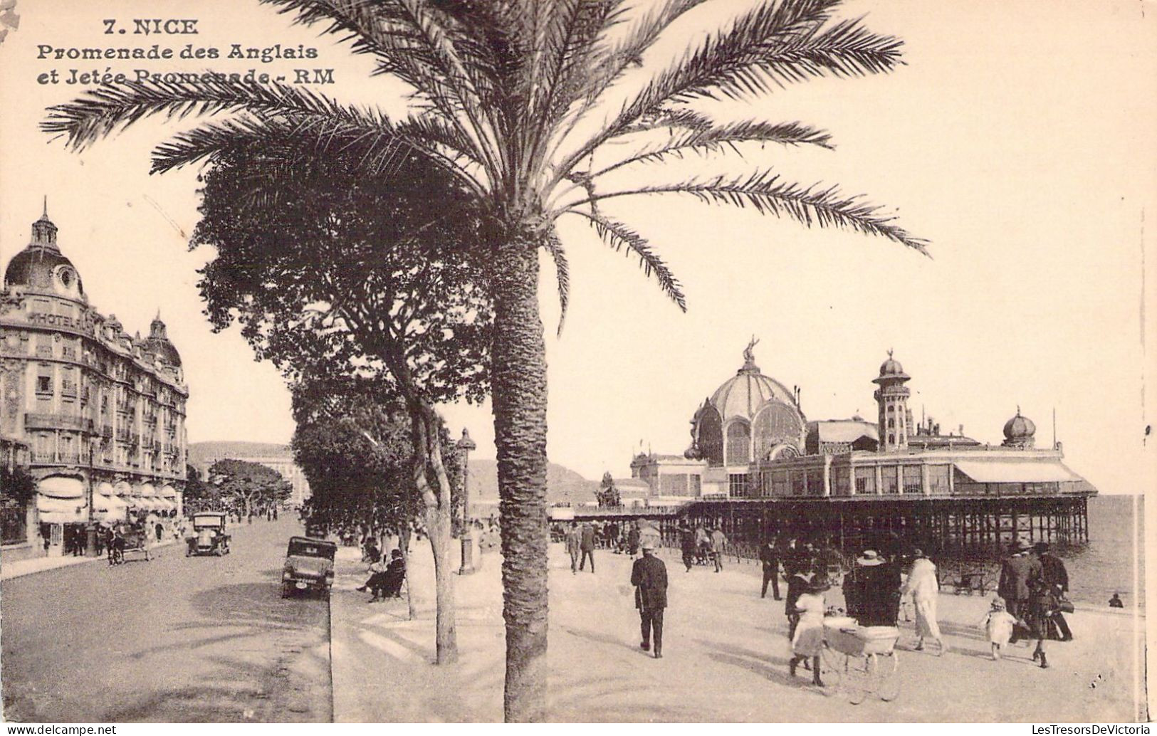 FRANCE - 06 - NICE - Promenade Des Anglais Et Jetée Promenade - Carte Postale Ancienne - Autres & Non Classés