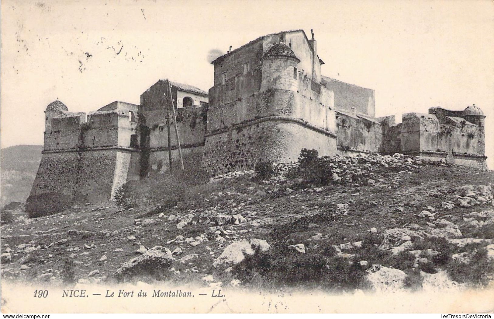 FRANCE - 06 - NICE - Le Fort De Montalban - Carte Postale Ancienne - Autres & Non Classés