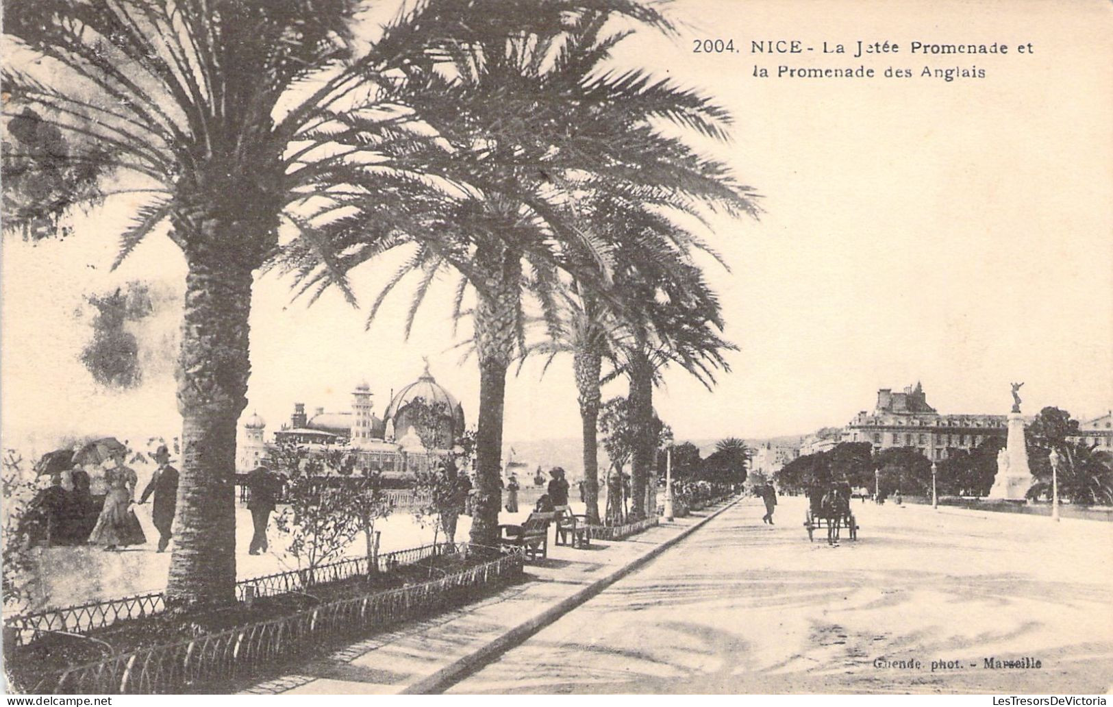 FRANCE - 06 - NICE - La Jetée Promenade Et La Promenade Des Anglais - Carte Postale Ancienne - Sonstige & Ohne Zuordnung