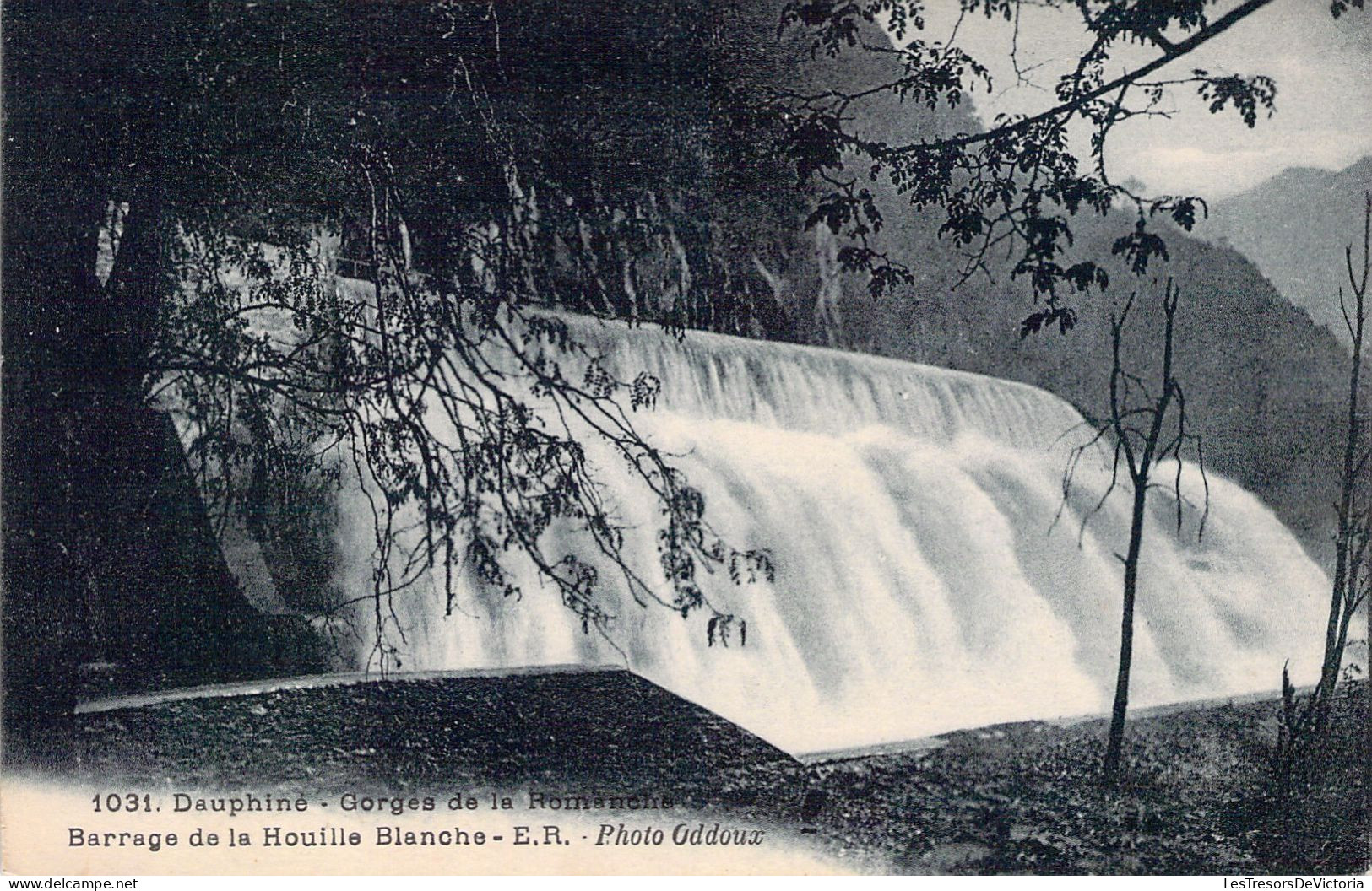 FRANCE - 38 - Gorges De La Romancine - Barrage De La Houille Blanche - Carte Postale Ancienne - Other & Unclassified