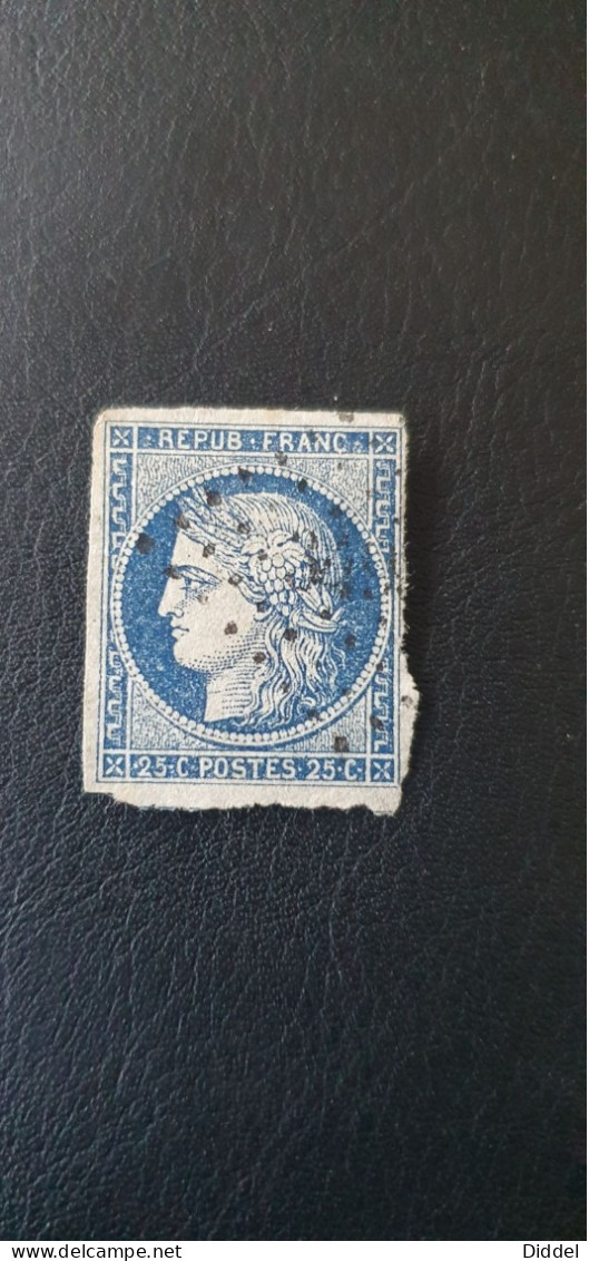 France Ceres 25c Light Blue - 1849-1850 Ceres