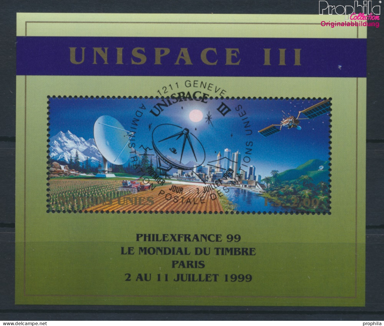 UNO - Genf Block11I (kompl.Ausg.) Gestempelt 1999 UNO-Hauptquartier (10073112 - Used Stamps