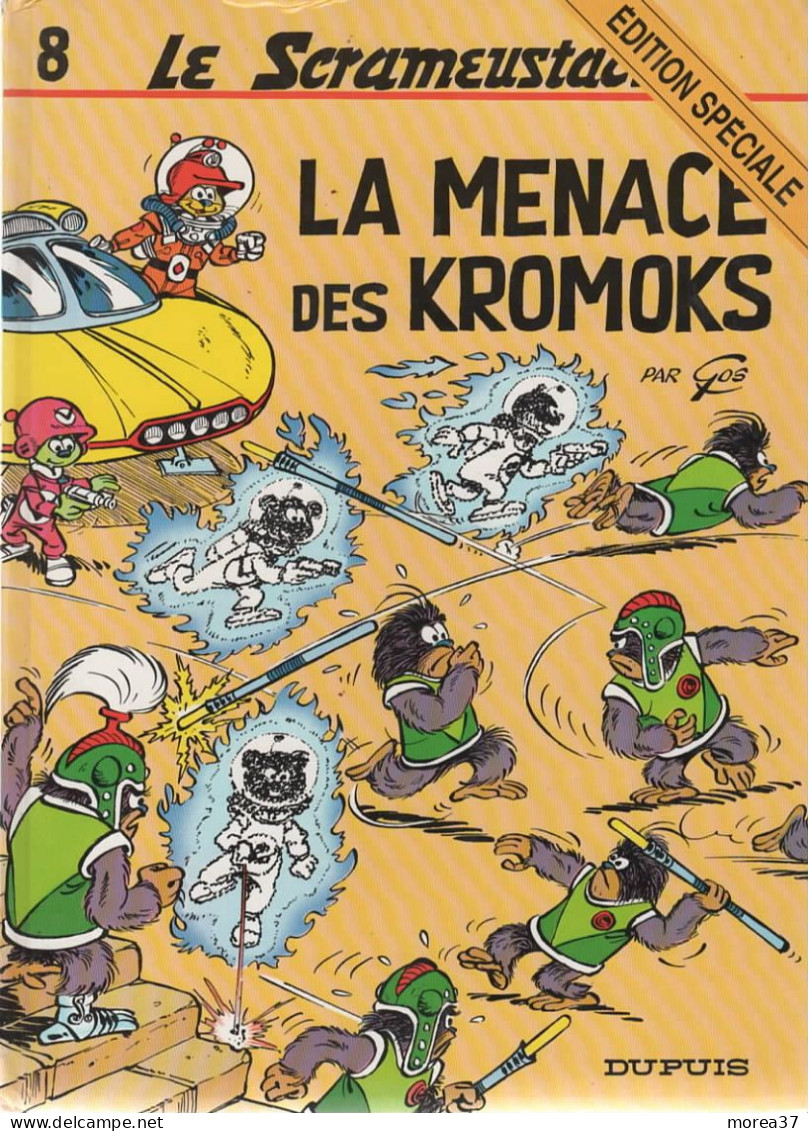 LE SCRAMEUSTACHE   La Menace Des Kromoks    Tome 8    De GOS       DUPUIS - Scrameustache, Le