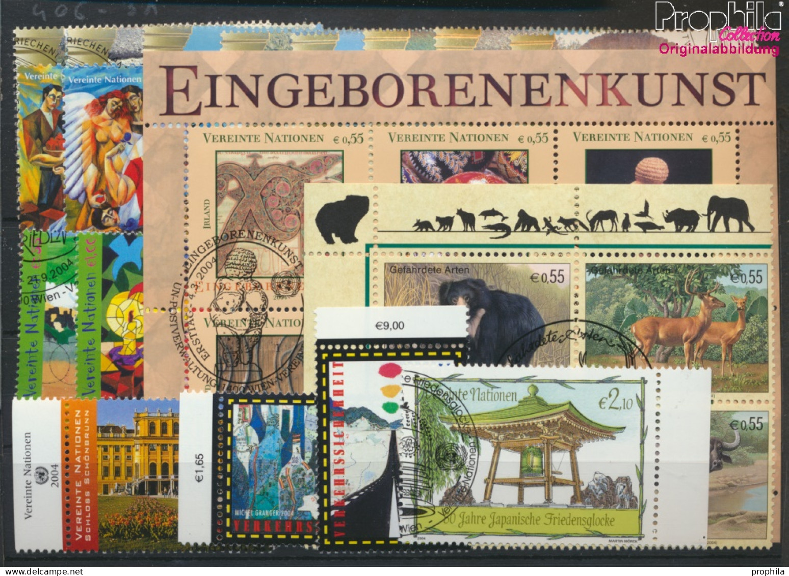 UNO - Wien Gestempelt Säugetiere 2004 Eingeborenenkunst, Säugetiere U.a.  (10054396 - Used Stamps