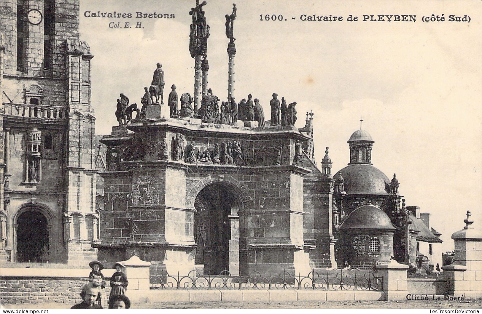 FRANCE - 29 - PLEYBEN - Calvaire - Carte Postale Ancienne - Pleyben