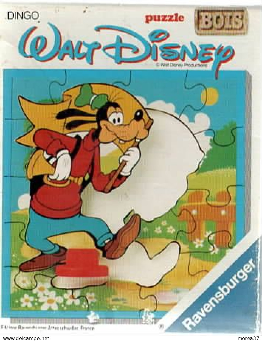 PUZZLE En Bois  WALT DISNEY    Dingo   RAVENSBURGER - Other & Unclassified