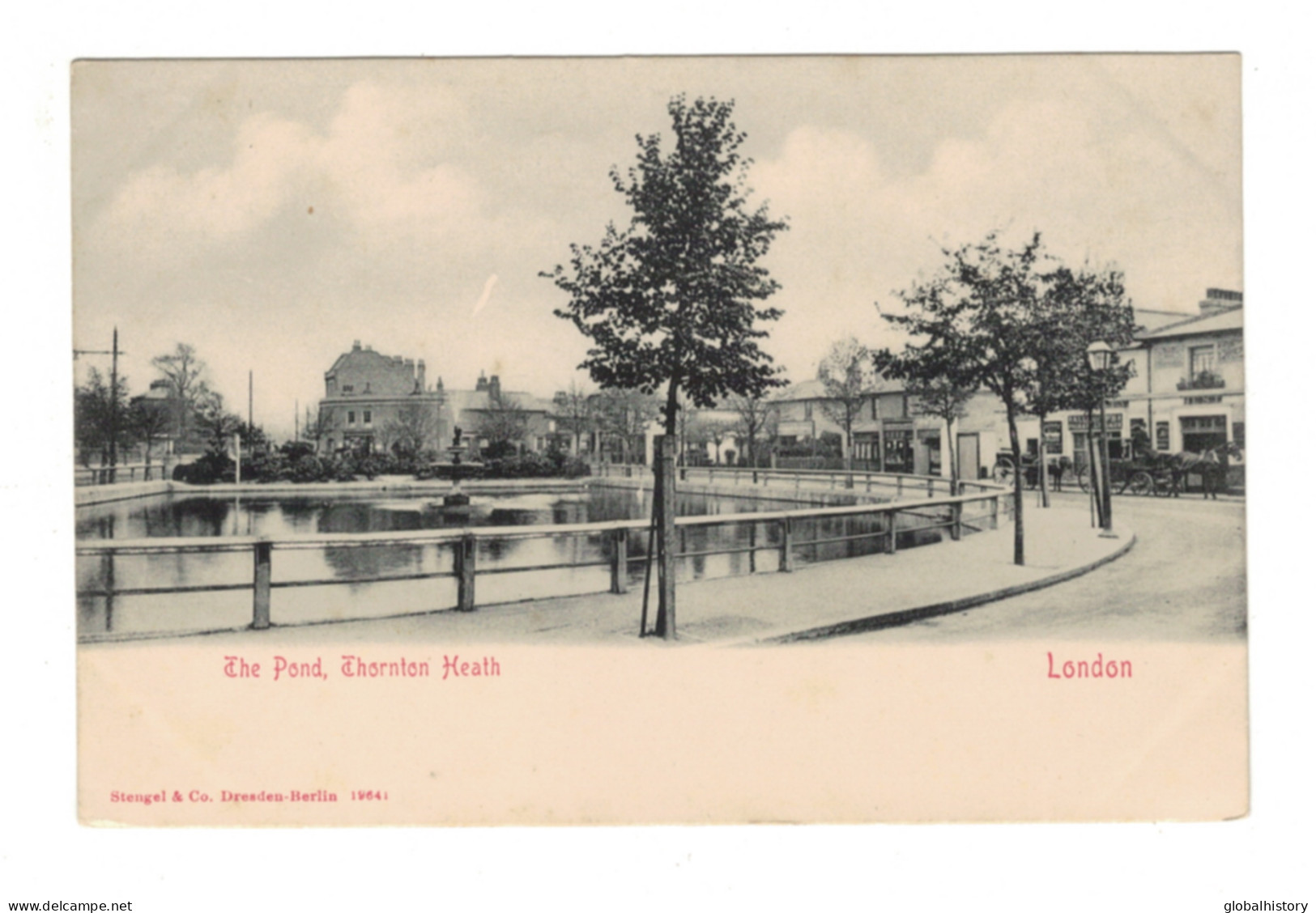 DH1492- UK - LONDON - THE POND - THORNTON HEATH - Autres & Non Classés