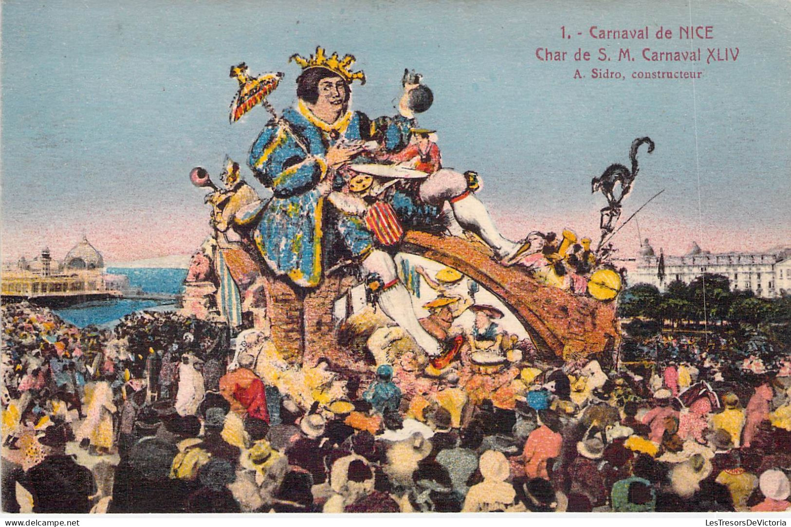 FRANCE - 06 - NICE - Carnaval De NICE XLIV Char Tout Aux Sports - Carte Postale Ancienne - Autres & Non Classés