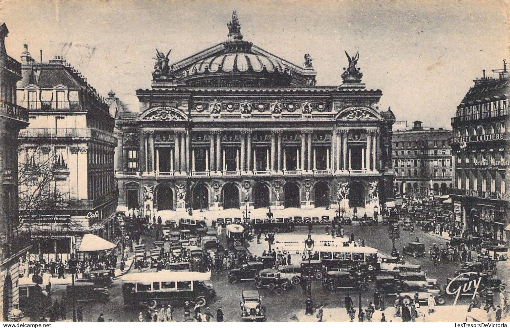 FRANCE - 75 - PARIS - Paris Et Ses Merveilles - Place De L'Opéra - Carte Postale Ancienne - Autres & Non Classés