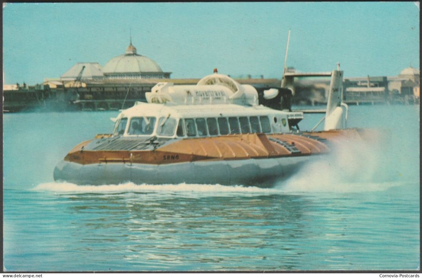 SRN6 Hovercraft At Ryde, Isle Of Wight, 1977 - Dean & Co Postcard - Aéroglisseurs