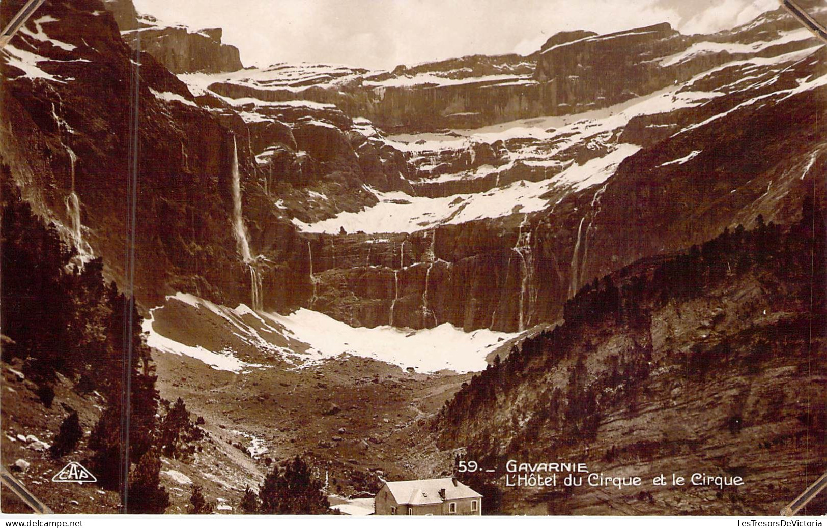 FRANCE - 65 - GAVARNIE - L'Hôtel Du Cirque Et Le Cirque - Carte Postale Ancienne - Gavarnie