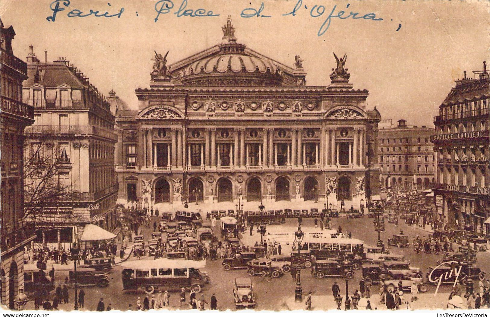 FRANCE - 75 - PARIS Et Ses Merveille - Place De L'Opéra - Carte Postale Ancienne - Autres & Non Classés