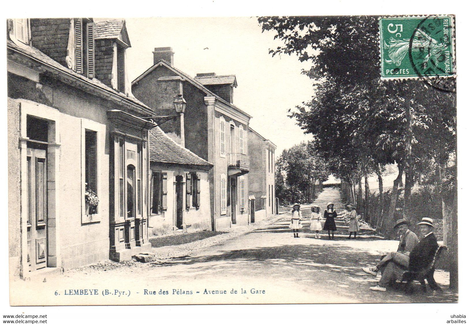 Lembeye.  Rue Des Pélans. Avenue De Le Gare. - Lembeye