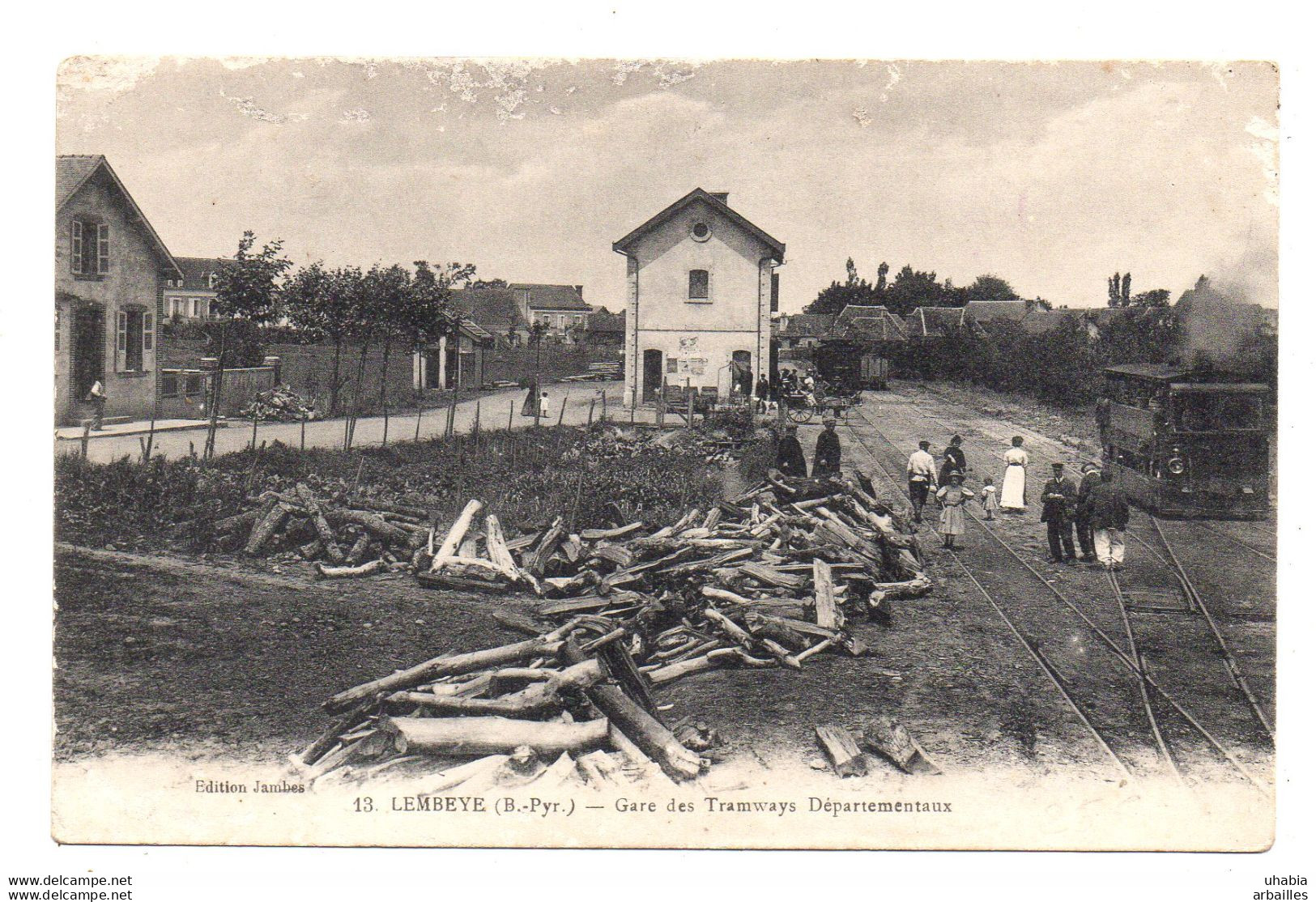 Lembeye.   Gare Des Tamways Departementaux. - Lembeye