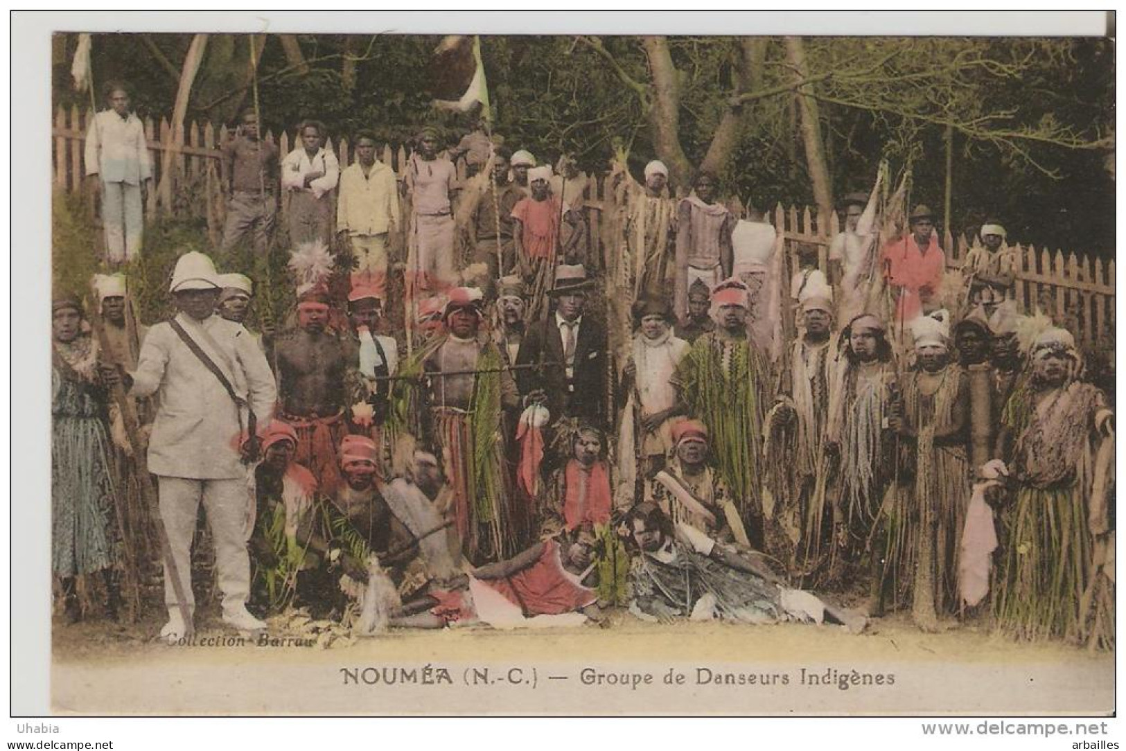 Noumea.  Groupe De Danseurs Indigenes. - Nouvelle Calédonie