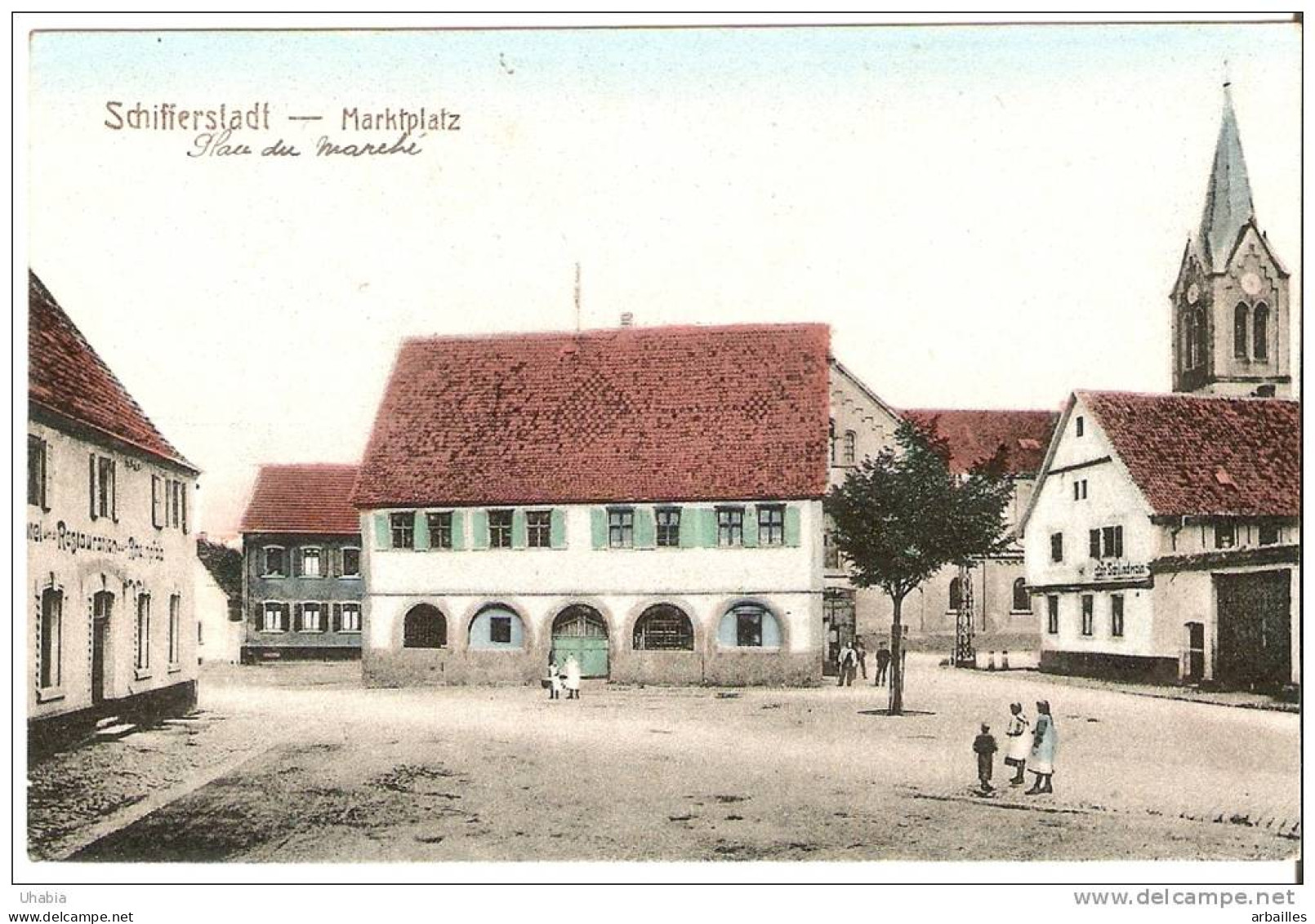 Schifferstadt.  Marktplatz. - Schifferstadt