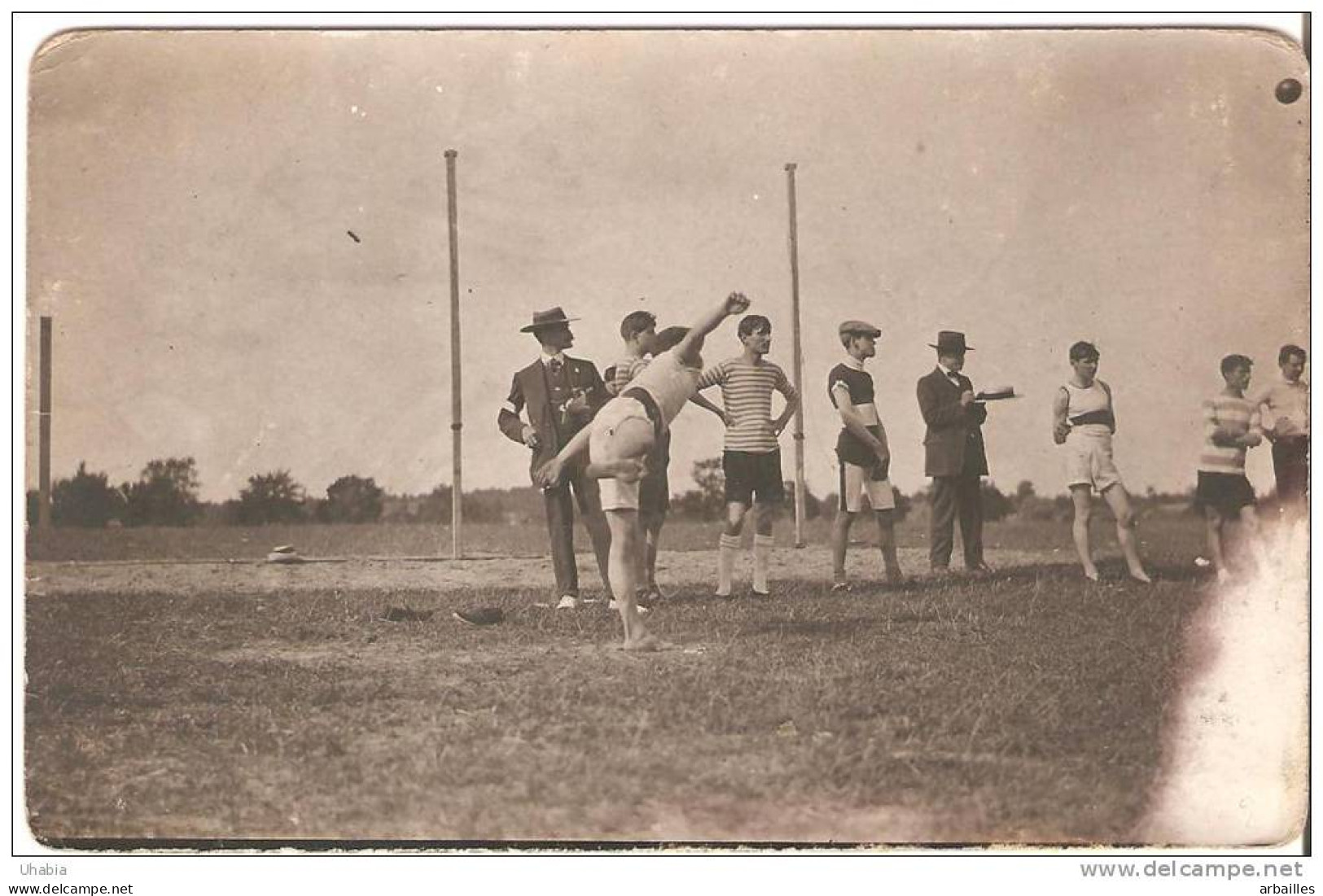 Lancement Du Poids. Carte Photo 1912 - Athlétisme