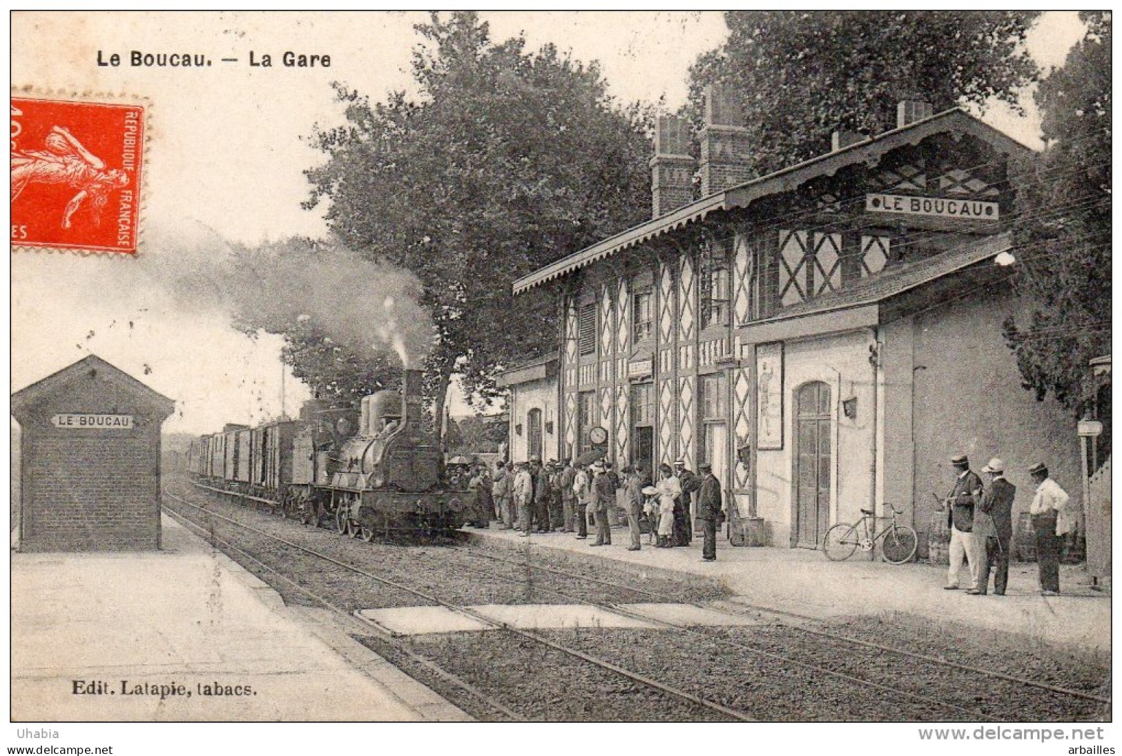 Le Boucau. La Gare. - Boucau