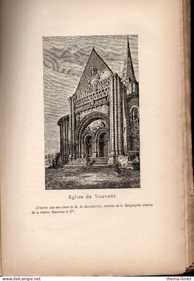 Louis Brochet : La Forêt De Vouvent (85 Vendée) Son Histoire Et Ses Sites  1e Edition 1893 (voir La Description) (M5556) - Poitou-Charentes