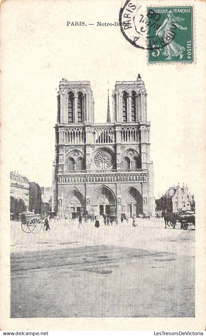 FRANCE - 75 - PARIS - Notre Dame - Carte Postale Ancienne - Autres & Non Classés