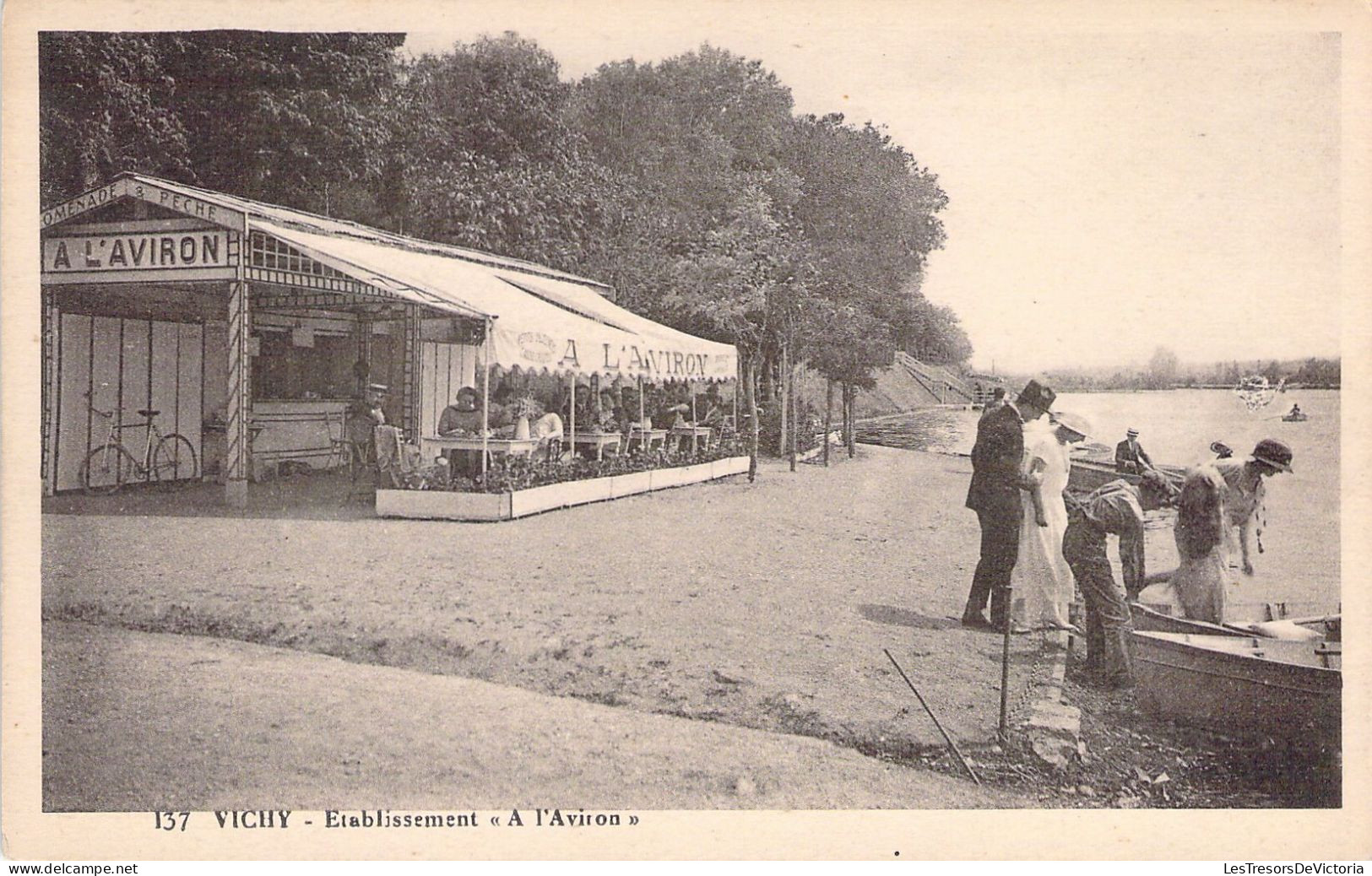 FRANCE - 03 - VICHY - Etablissement à L'aviron - Carte Postale Ancienne - Vichy