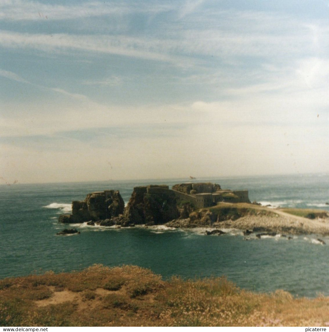 PHOTOGRAPH- Alderney- Fort Clonque C1980s- Ile Aurigny (Photo 4" X 4"approx.) - Alderney