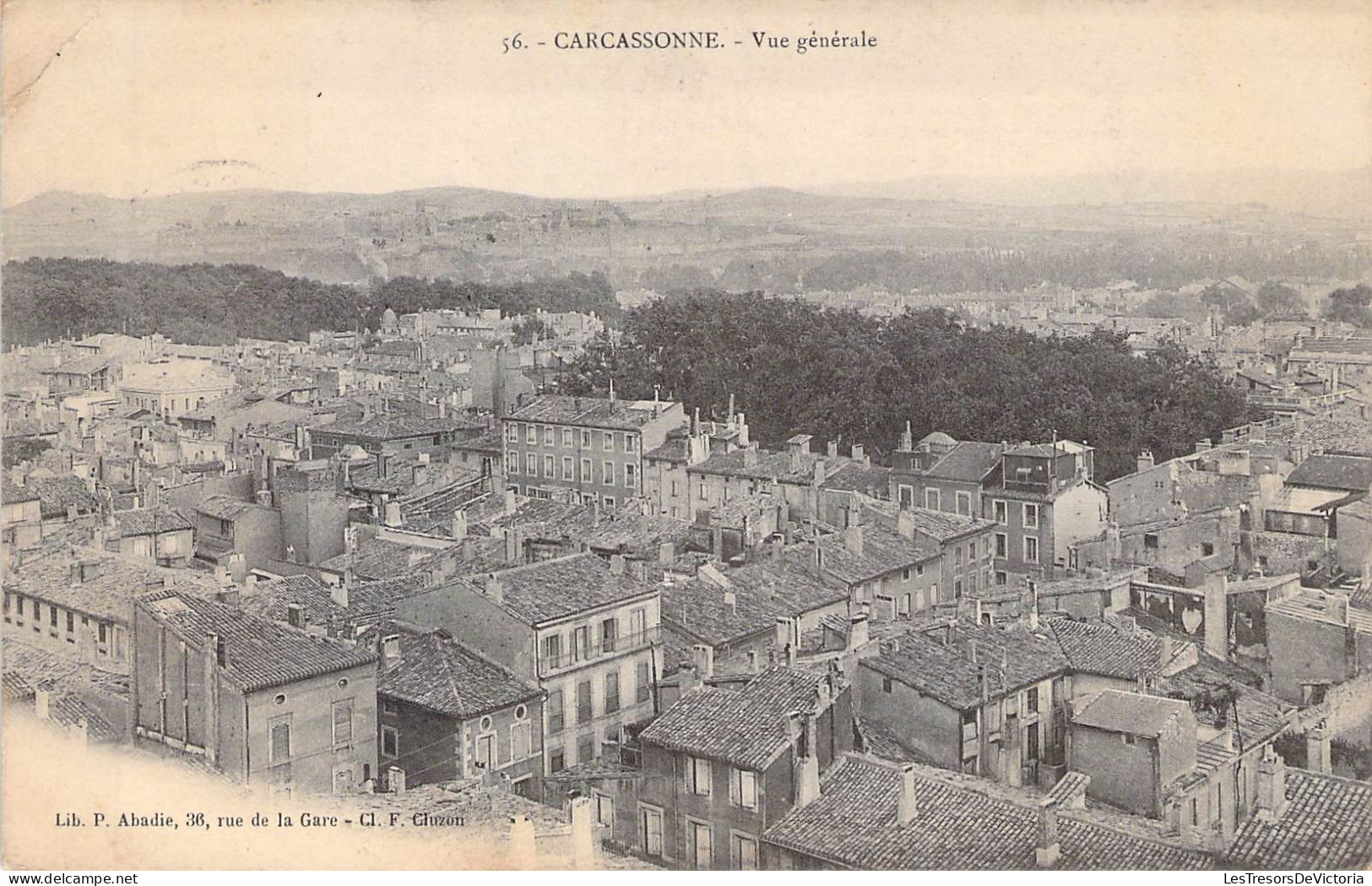 FRANCE - 11 - CARCASSONNE - Vue Générale - Carte Postale Ancienne - Carcassonne