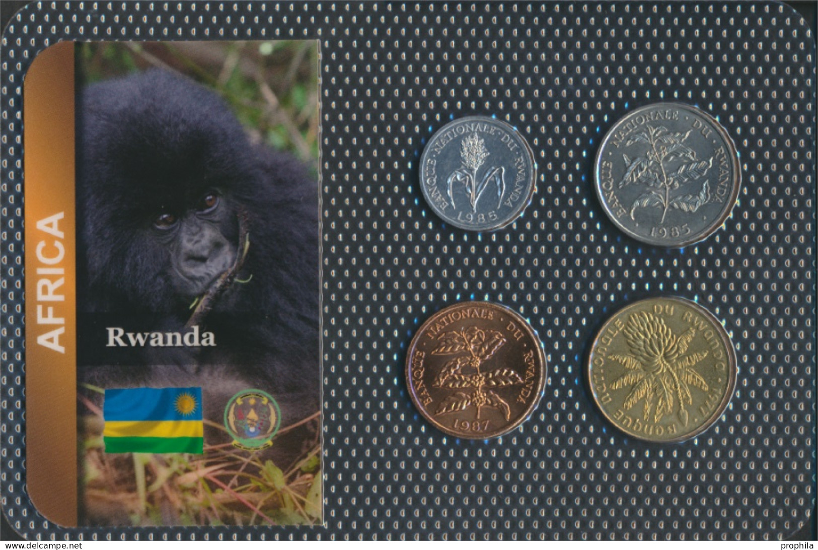 Ruanda Stgl./unzirkuliert Kursmünzen Stgl./unzirkuliert Ab 1977 1 Franc Bis 20 Francs (10092305 - Rwanda