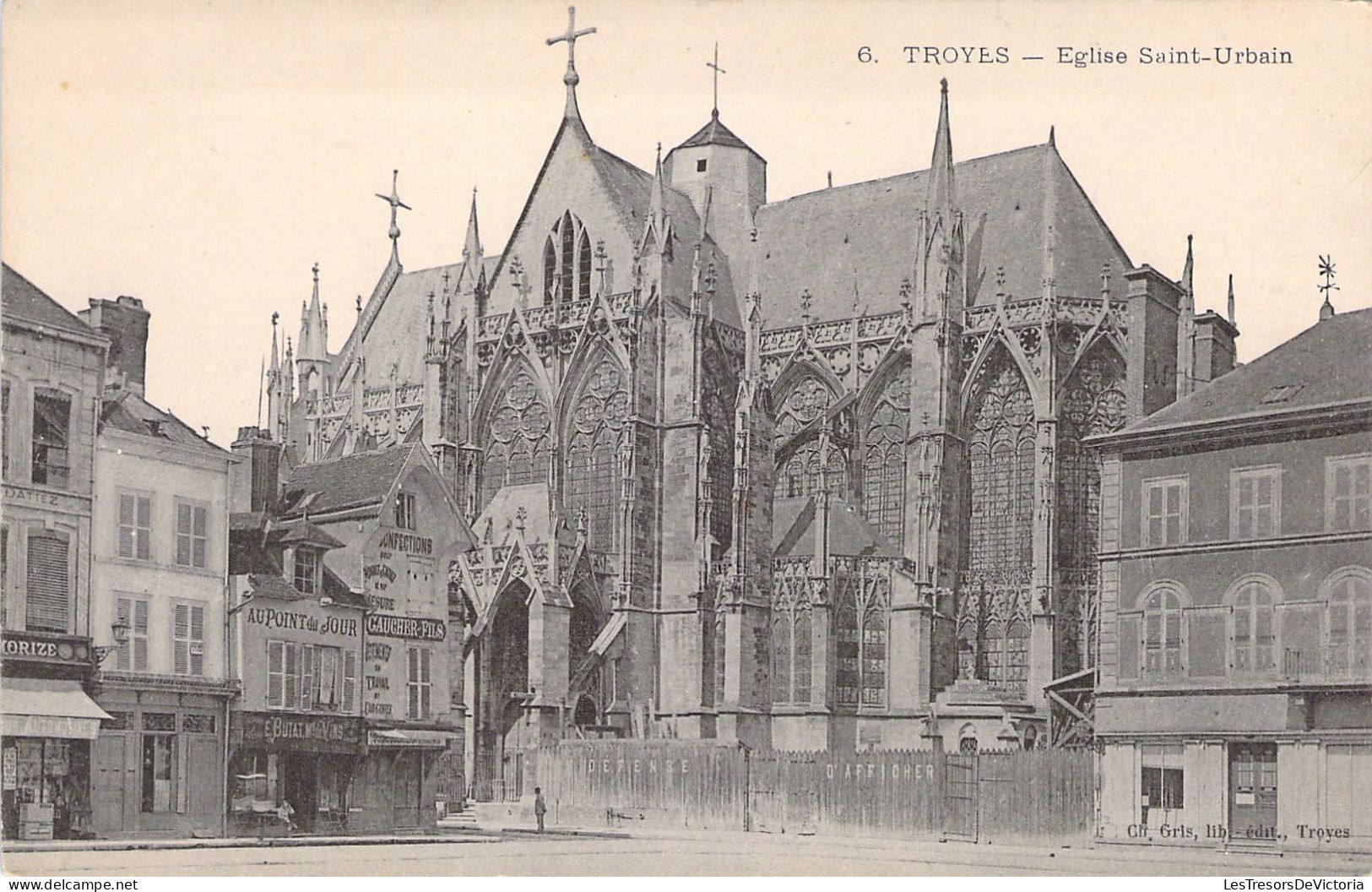 FRANCE - 10 - TROYES - Eglise Saint Urbain  - Carte Postale Ancienne - Troyes