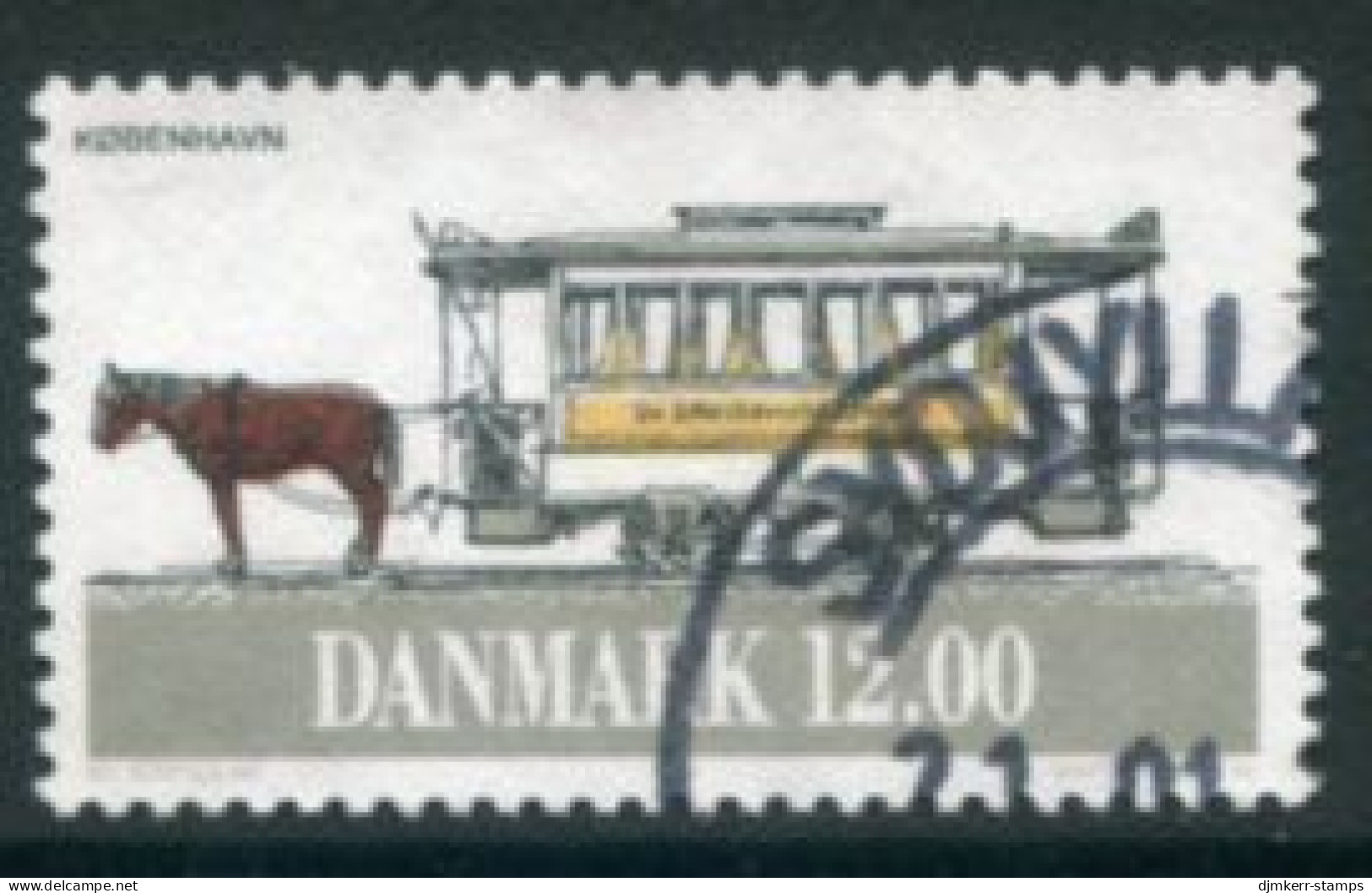 DENMARK 1994 Tramcars 12.00 Kr. Used  Michel 1083 - Usado