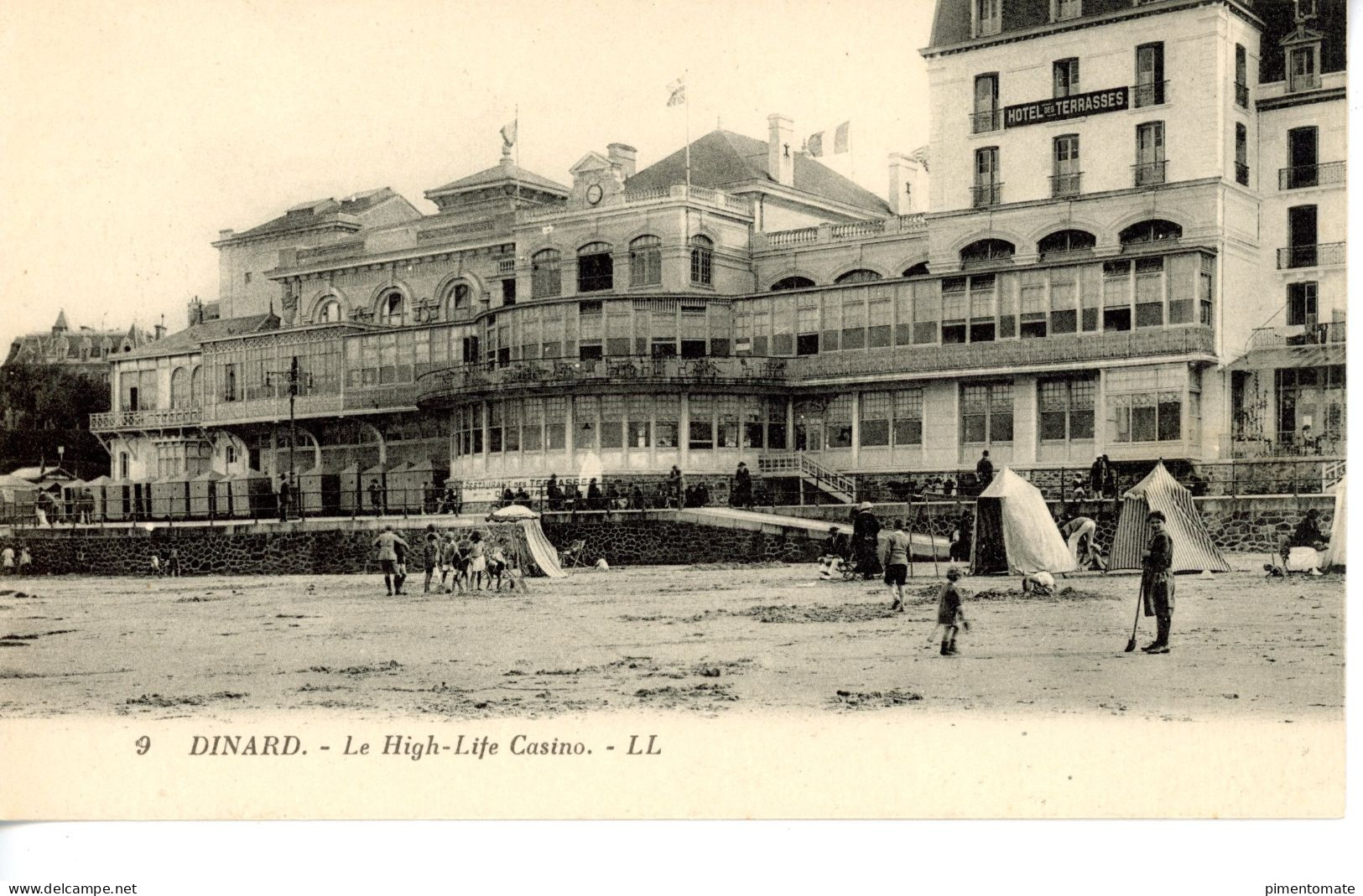 DINARD LE HIGH LIFE CASINO HOTEL DES TERRASSES - Dinard