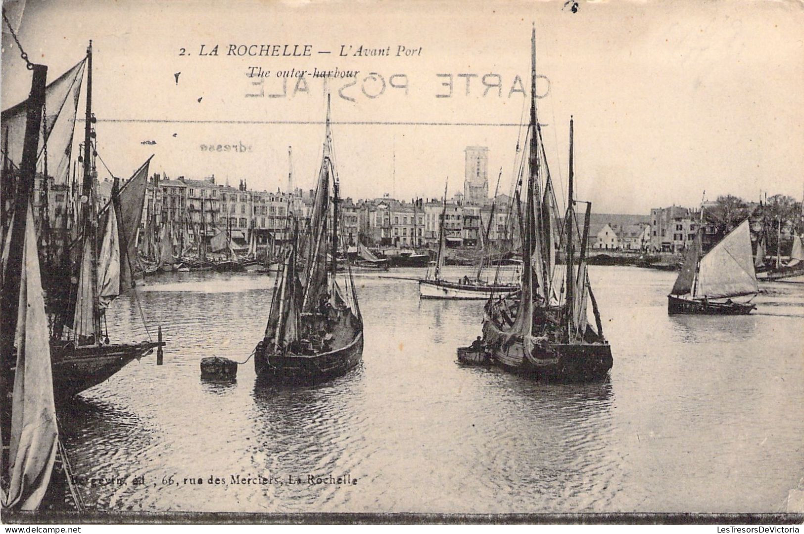 FRANCE - 17 - LA ROCHELLE - L'Avant Port - Carte Postale Ancienne - La Rochelle