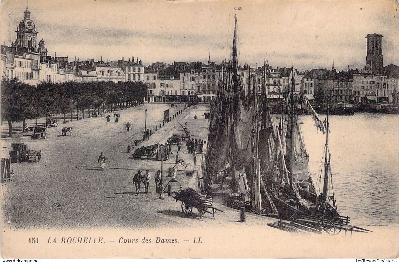 FRANCE - 17 - LA ROCHELLE - Cours Des Dames - Carte Postale Ancienne - La Rochelle