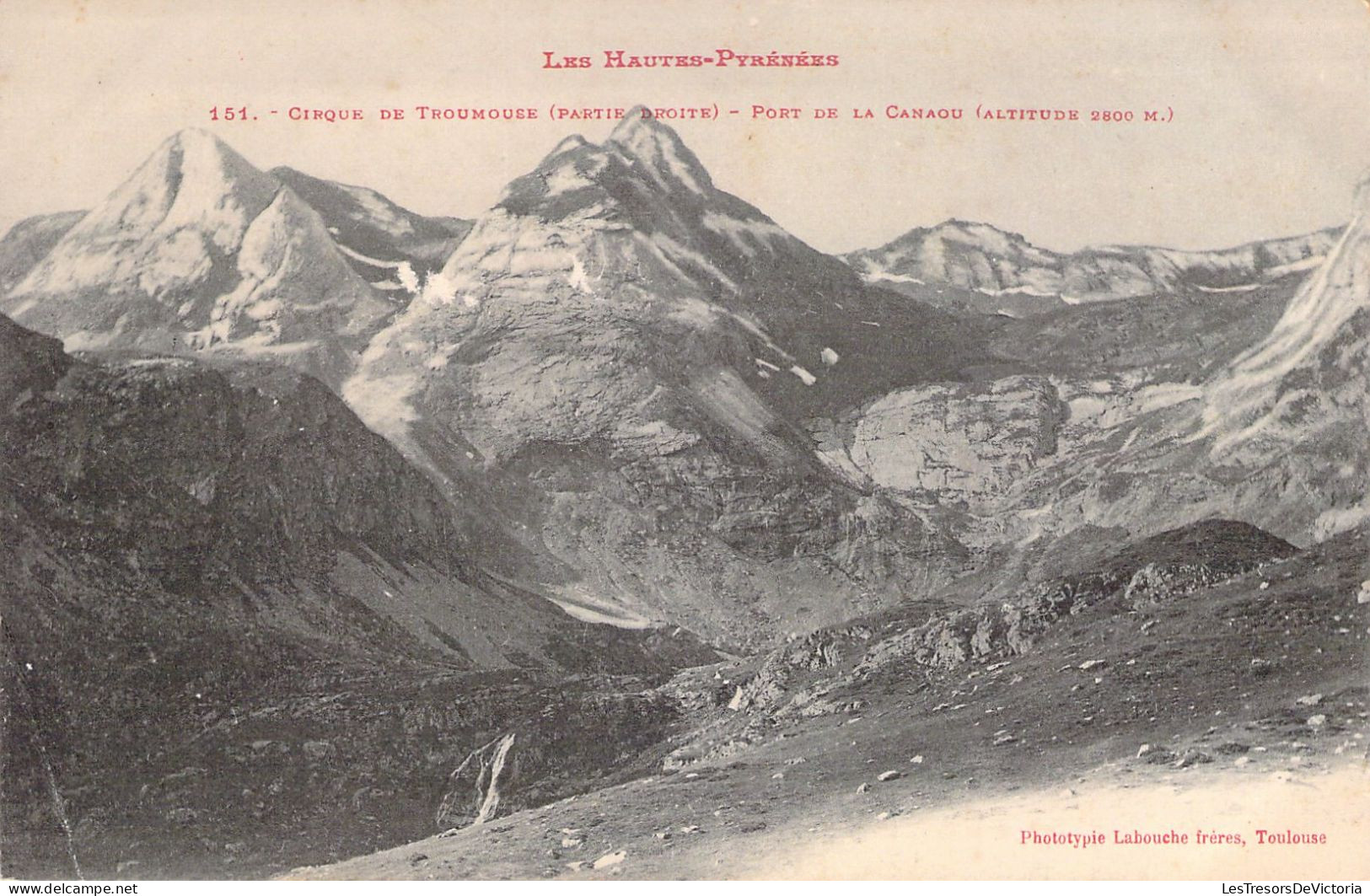 FRANCE - 65 - Cirque De Troumouse - Port De La Canaou - Carte Postale Ancienne - Sonstige & Ohne Zuordnung