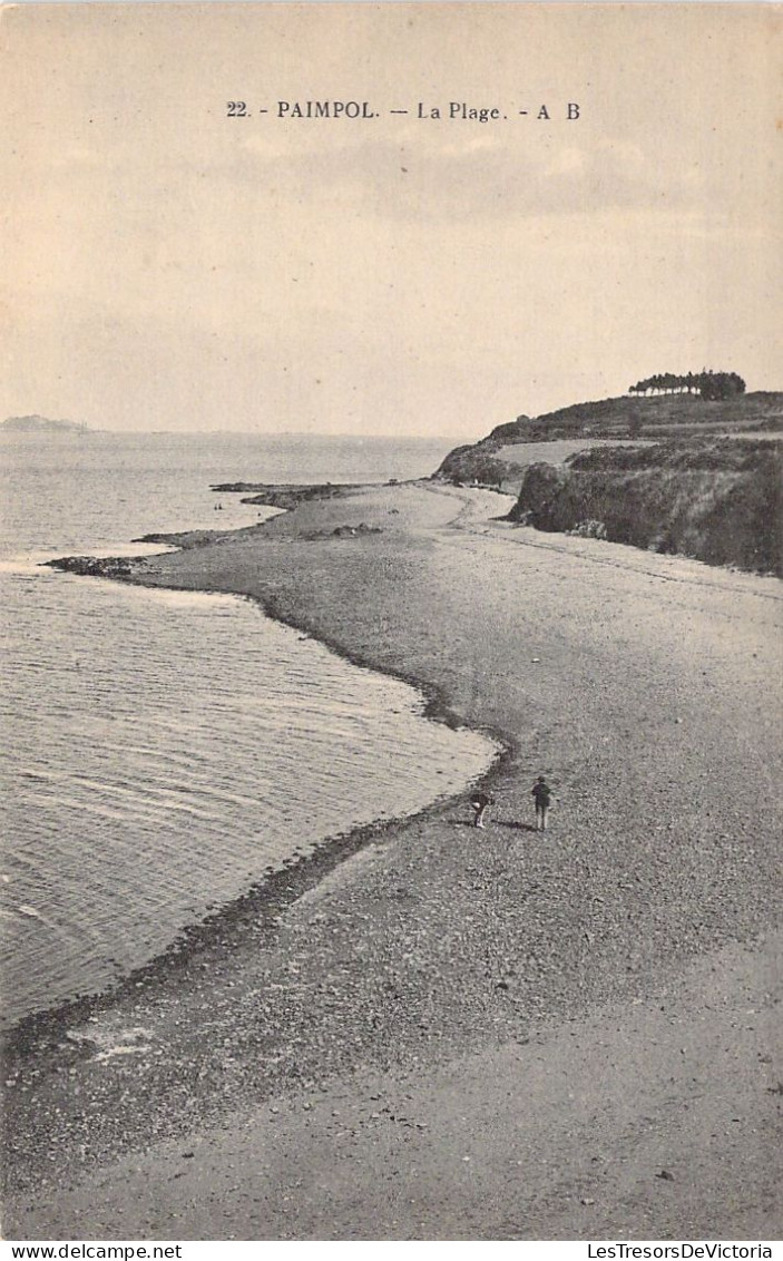 FRANCE - 22 - PAIMPOL - La Plage - Carte Postale Ancienne - Paimpol