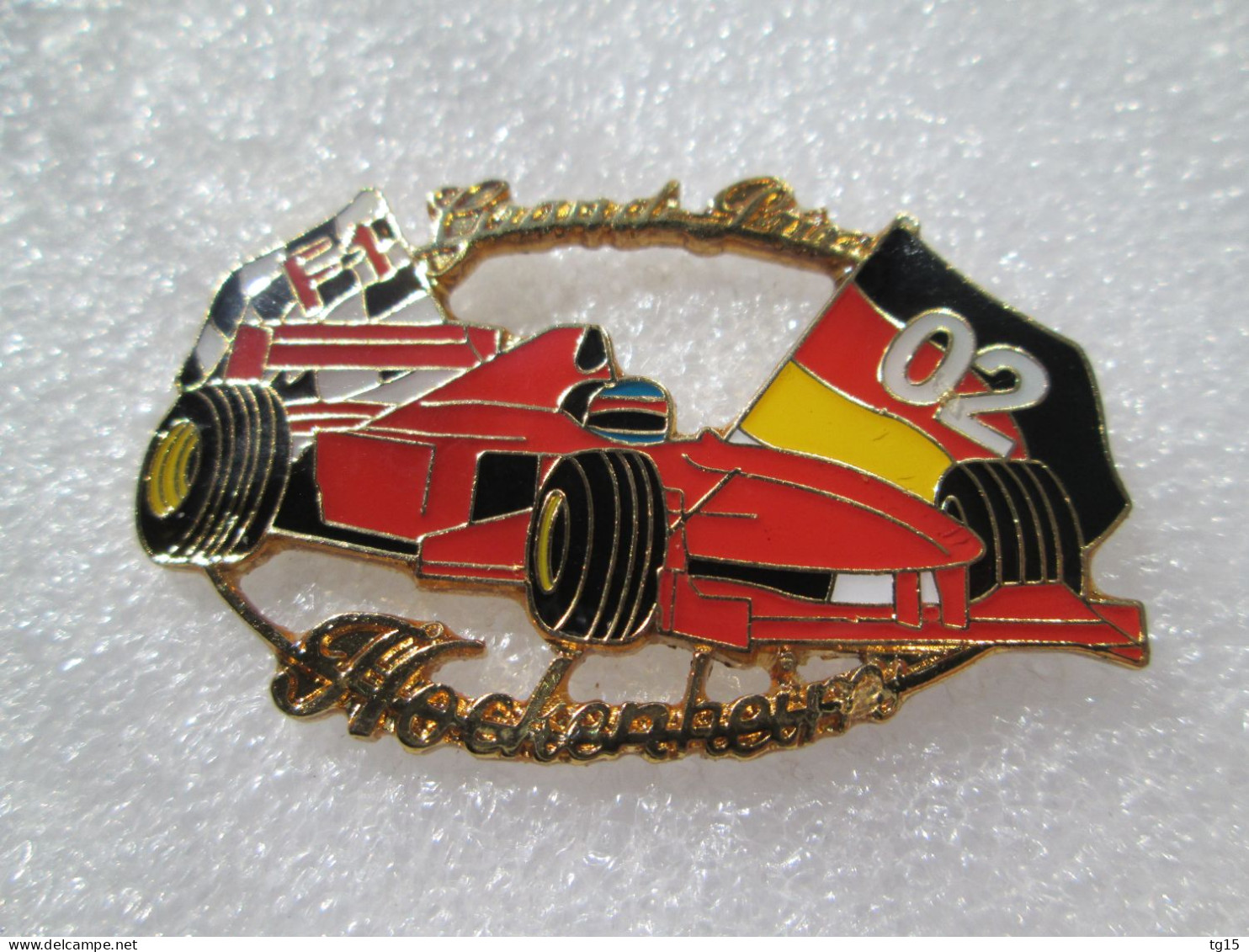 PIN'S FORMULE 1 FERRARI M SCHUMACHER GRAND PRIX ALLEMAGNE HOCKENHEIM 2002 - F1