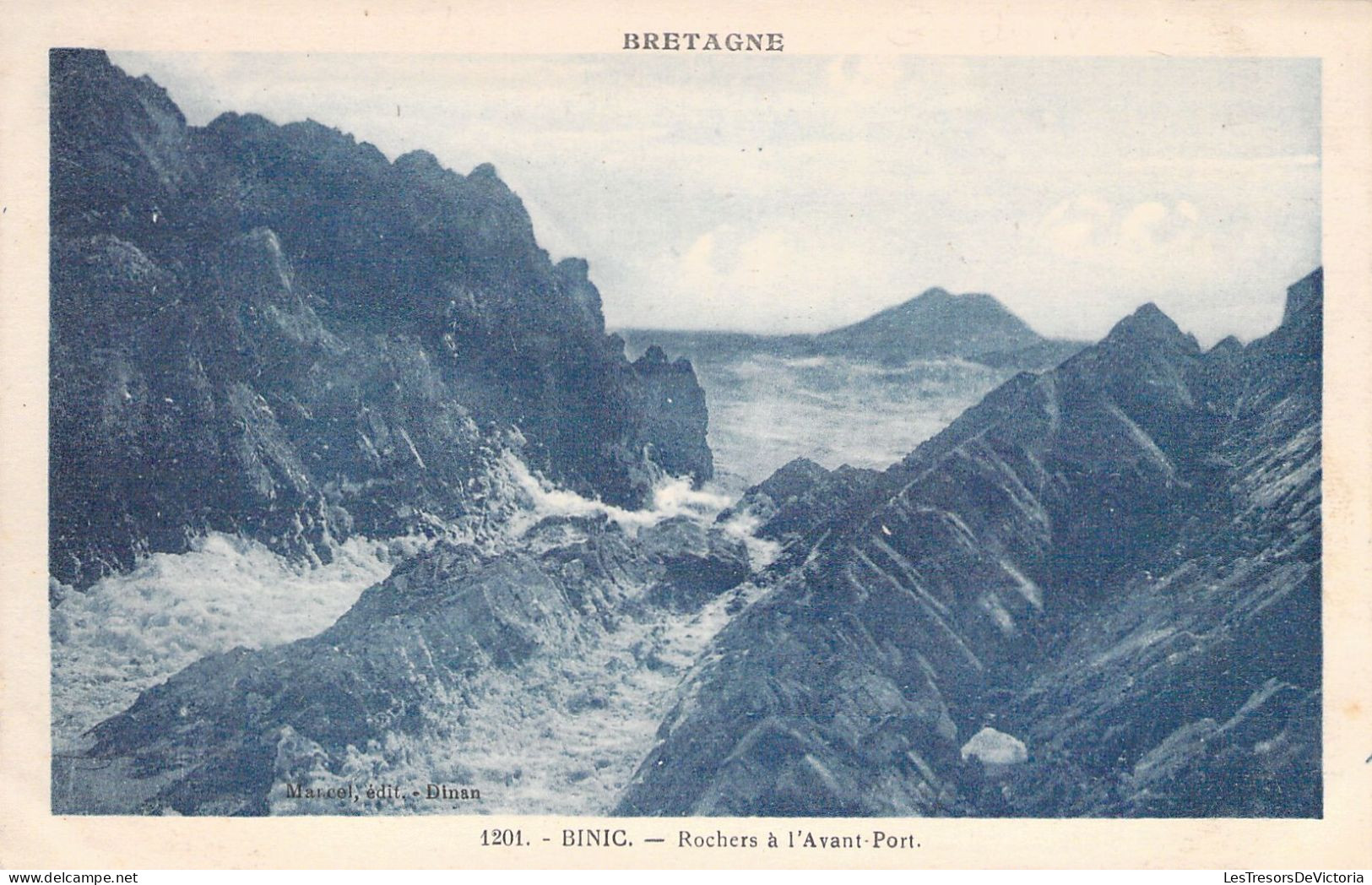 FRANCE - 22 - BINIC - Rochers à L'avant Port - Carte Postale Ancienne - Binic