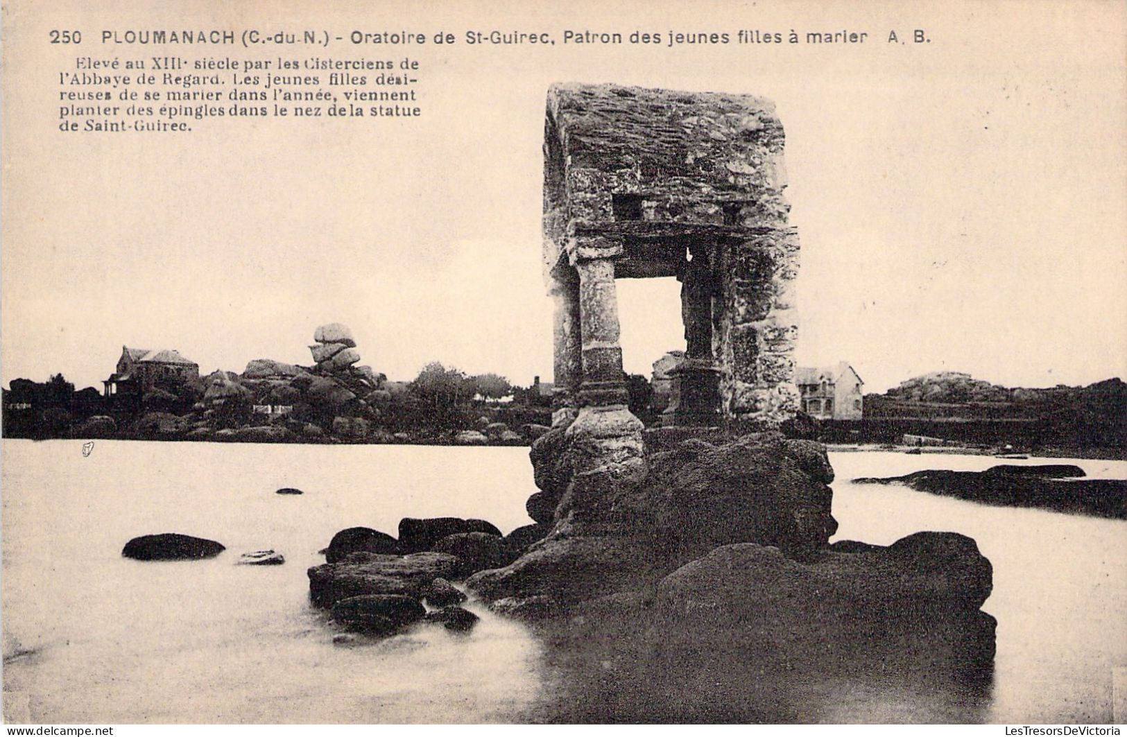 FRANCE - 22 - PLOUMANAC'H - Oratoire De St Guirec - Carte Postale Ancienne - Ploumanac'h