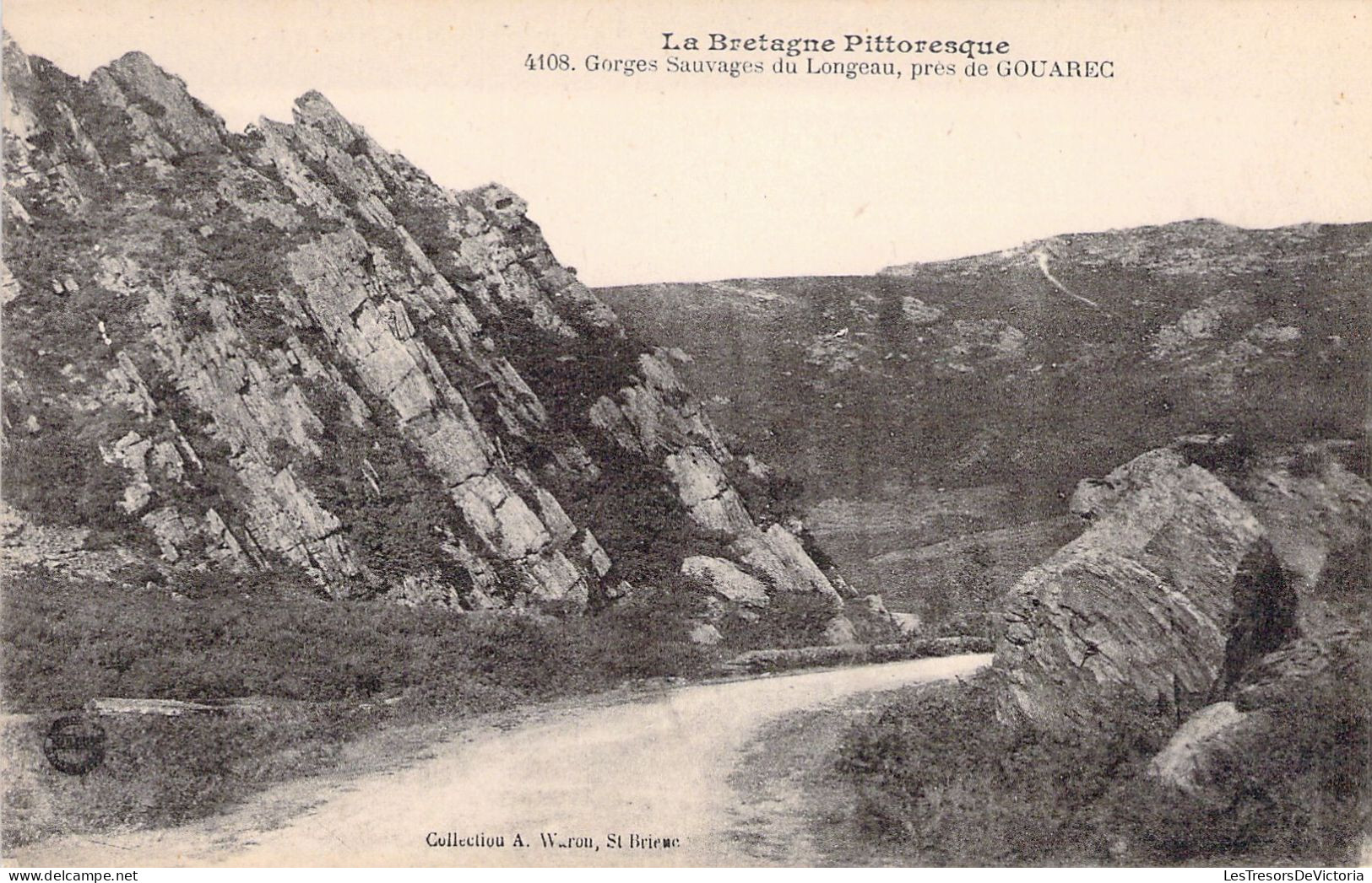 FRANCE - 22 - Près De Gouarec - Gorges Sauvages Du Longeau - Carte Postale Ancienne - Gouarec