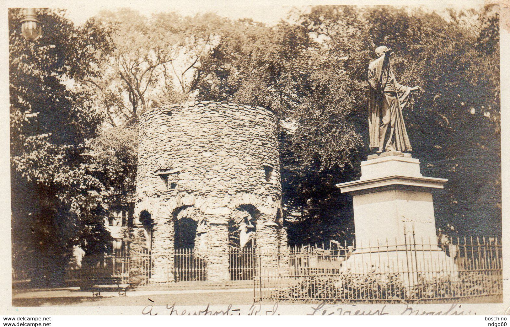 Newport - Carte Photo  Vieux Moulin / Old Mill - Newport