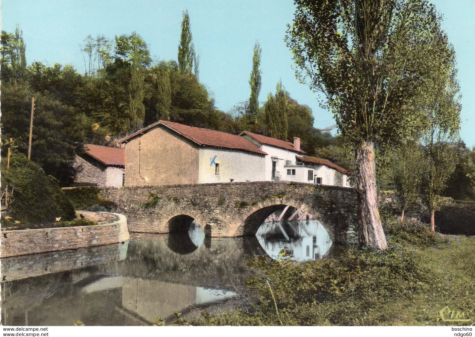 Bidache - Le Vieux Pont Sur Le Lihoury Et Le Moulin Roby - Bidache