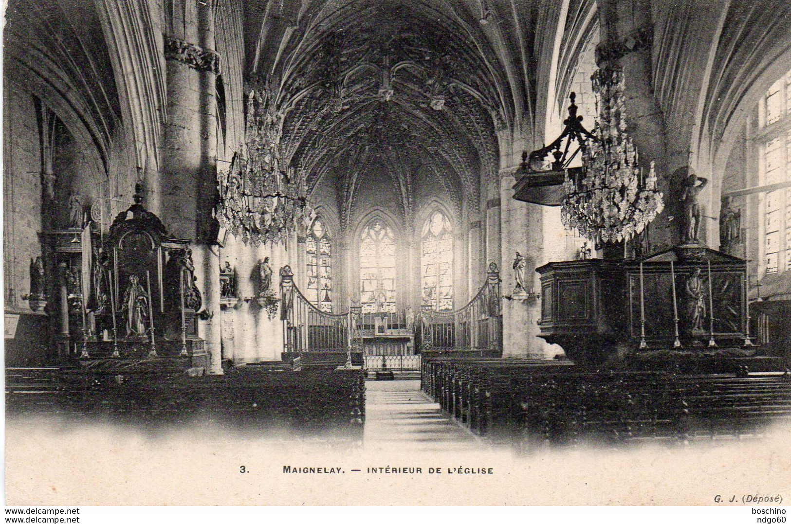 Maignelay - Intérieur De L ' église - Maignelay Montigny