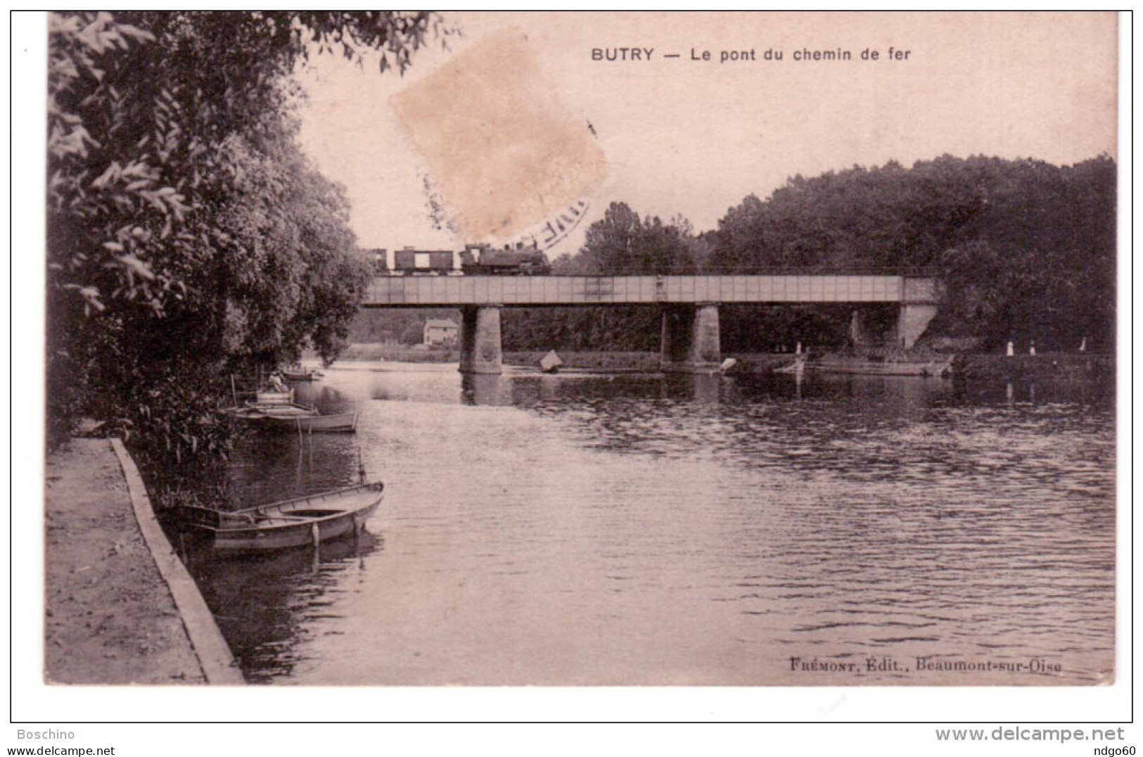 Butry - Le Pont Du Chemin De Fer - Butry