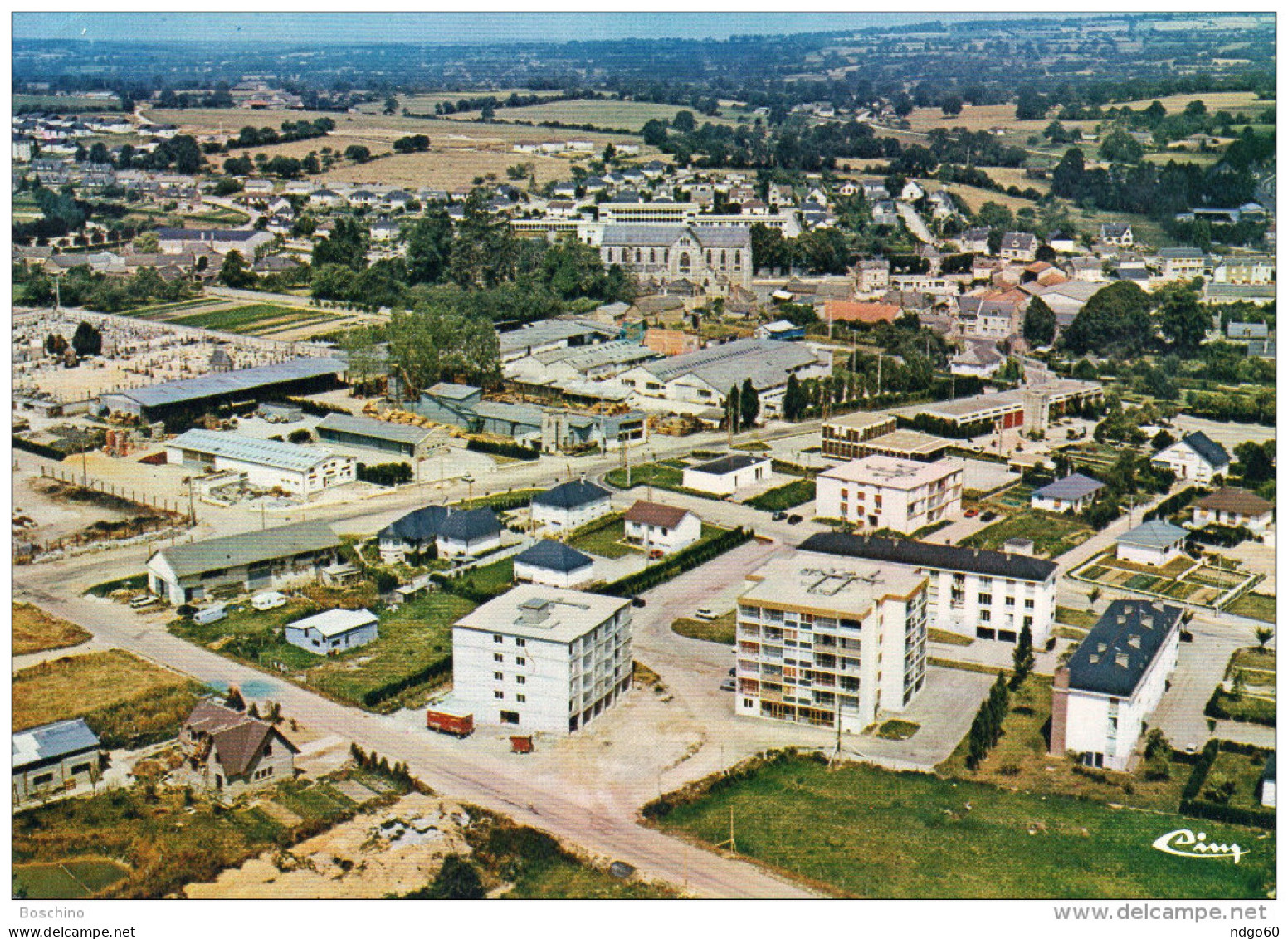 Villaines La Juhel - Vue Générale Aérienne - Villaines La Juhel