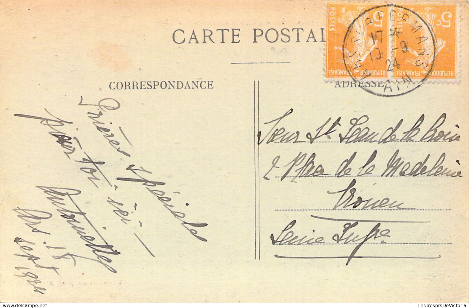 FRANCE - 23 - ARS - Presbytère Du Bienheureux Curé D'Ars - Carte Postale Ancienne - Sonstige & Ohne Zuordnung