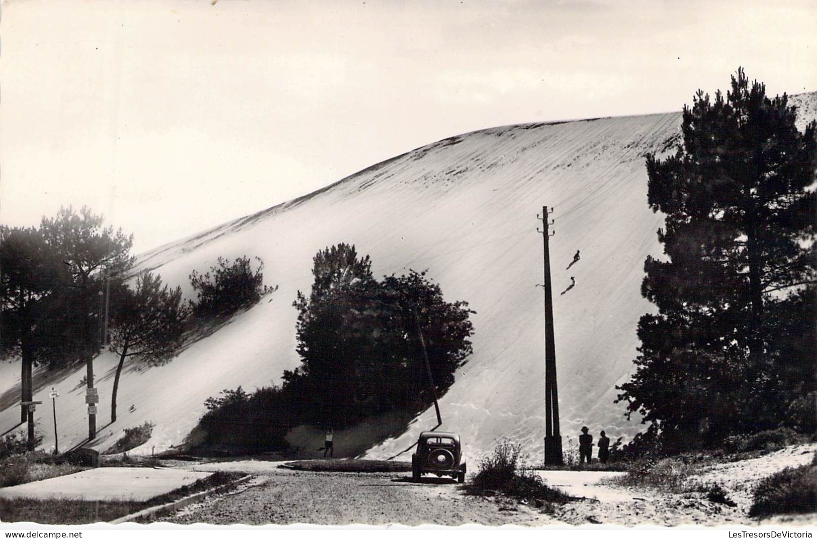 FRANCE - 33 - PILAT PLAGE - La Dune - La Plus Haute D'Europe 110 M Env - Vue Coté Forêt - Carte Postale Ancienne - Autres & Non Classés