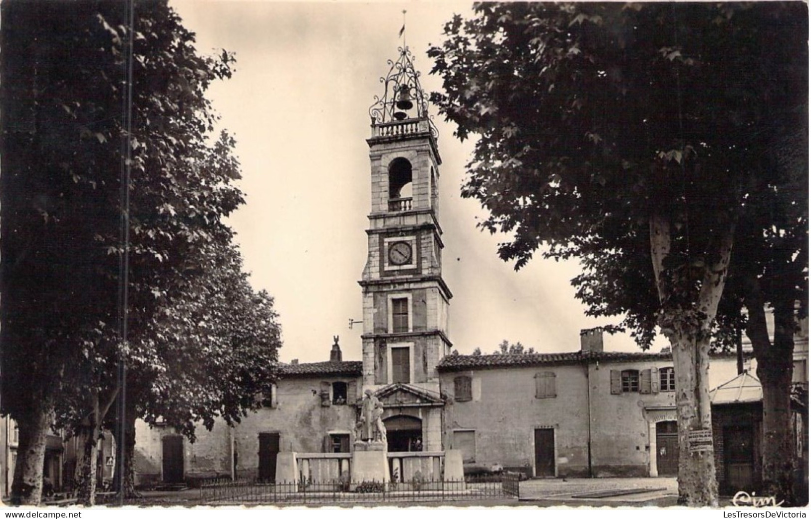 FRANCE - 34 - GANGES - L'Ancienne Mairie Et Monument Aux Morts De M Réal Del Sarte - Carte Postale Ancienne - Ganges