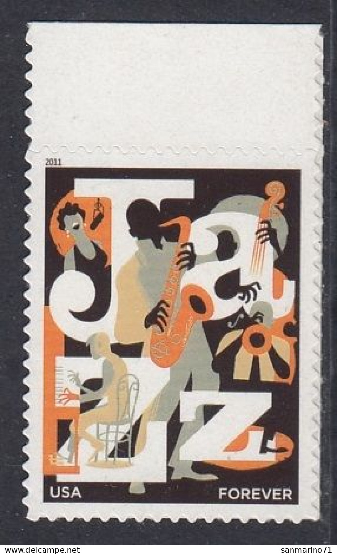 UNITED STATES 4669,unused,jazz - Ongebruikt