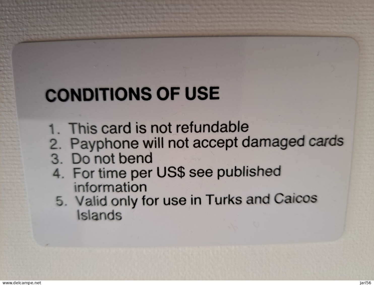 TURKS & CAICOS ISLANDS $ 20,-  AUTELCA CARDS 1E ISSUE  Prepaid      Fine Used Card  **13473** - Turks & Caicos (I. Turques Et Caïques)