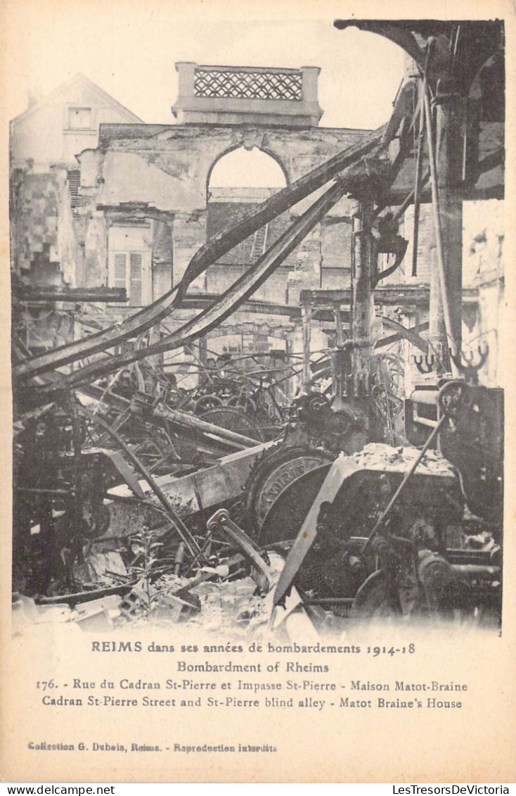 FRANCE - 51 - Reims Dans Ses Années De Bombardements 1914-18 - Carte Postale Ancienne - Reims